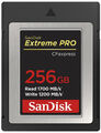 SanDisk Extreme PRO CFexpress Speicherkarte Card 256GB Type B, 1700/1200 MB/s