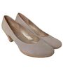 GABOR Hochfront-Pumps Damen Gr. DE 39 wollweiß Casual-Look