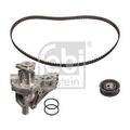 1x Wasserpumpe + Zahnriemensatz FEBI BILSTEIN 172603 passend für AUDI SEAT VW