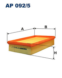 Luftfilter Filtron ap 092/5 für Fiat