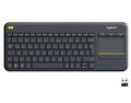 Logitech Wireless K400 Plus Funk Tastatur Deutsch, QWERTZ schwarz - Händler