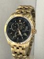 Citizen Herren Diamant Eco Drive Kaliber 8700 GOLD PVD Armband Uhr BL8042-54E