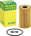 MANN FILTER HU 7008 Z ÖLFILTER - FÜR AUDI, SEAT, SKODA, VOLGA / GAZ, VW