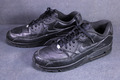 Nike Air Max 90 Leather Herren Sneaker Sportschuhe Gr. 47,5 schwarz  CH1-710