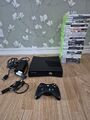 Microsoft Xbox 360 Slim 250GB Konsole Kabel, Controller 30 Spiele GEBRAUCHT 