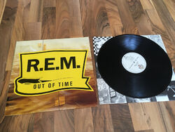 R.E.M. OUT OF TIME LP ORIGINAL VINYL VG+