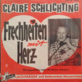 Claire Schlichting - II - Frechheiten Mit Herz 7" EP Vinyl Schall