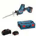 Bosch Akku Säbelsäge GSA 18 V-LI C mit 2 x 5,0 Ah Li-Ion Akku L-BOXX 06016A5002