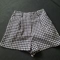 FBSister - Shorts - Schwarz/Weiß Kariert - Größe XS