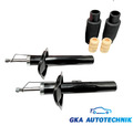 2x GASDRUCK STOSSDÄMPFER + STAUBSCHUTZ  VORNE FÜR PEUGEOT 206