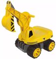 BIG 800055811 Power Worker Maxi Digger Aufsitzbagger Sitzhöhe 24 cm Spielzeug