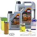 MANN ÖLFILTER+5L LIQUI MOLY TOP TEC 4200 5W-30 FÜR BMW X5 E70 F15 X6 E71 M 50 d