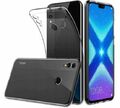 HUAWEI HONOR 8X - ULTRA SLIM Silikonhülle Hülle Case Schutz Handy Tasche CLEAR