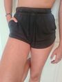 Schwarze Hot Pants,  kurze Sweat Hose,  Shorts von H & M in Gr. S