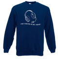 The Voices In My Head Sweatshirt Pullover Music DJ MC Rock Radio Operator Fun