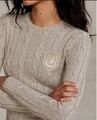 Pullover Ralph Lauren Donna  trecce Cotone 