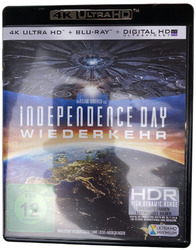 Independence Day Wiederkehr Blu Ray 4K Ultra HD Film rar Sci-Fi 2x Disc Deutsch
