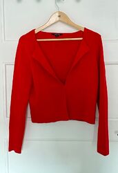 comma Jäckchen Strickjacke Jacke Gr. 38 rot