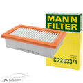 MANN-FILTER C 22 033/1 Luftfilter Motorluftfilter für Renault Smart Mercedes