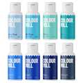 Colour Mill Lebensmittelfarbe Blue Color Set 8x 20ml Fettlöslich Ölbasis Flüssig