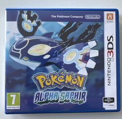 Pokémon: Alpha Saphir (Nintendo 3DS, 2014)