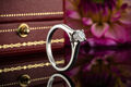 Cartier Solitär Ring 1895 mit Diamant 0,36 Ct. Verlobungsring in Platin Schmuck