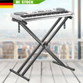 Keyboardständer Keyboardhalter Piano Keyboard Ständer Doppelstrebig Stativ Stand