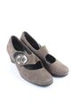 GABOR Mary Jane Halbschuhe Damen Gr. DE 37,5 braun Casual-Look