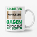 Nur die besten Jäger - Kaffeetasse / Geschenk / Familie