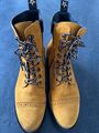 Paul Green Boots Stiefel Stiefelette Gr. 39 (6) ocker