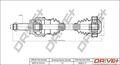 DR!VE+ ANTRIEBSWELLE 637mm HINTEN LINKS RECHTS passend für BMW X5 X6 | 