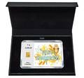 1g Gramm Gold Barren in Motiv Box "First Communion" als Geschenk zur Kommunion