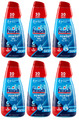 6x Finish Power Gel Detergente Lavastoviglie Geschirrspülmittel 30 Wäschen 600ml