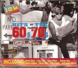 Hits Of The 60s & 70s Vol. 4 - 2 CD, New Seekers, Beach Boys, Box Tops u.v.a.