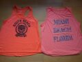 2 Stück Sport Top Gr. S pink Sport T-Shirt TOP ZUSTAND