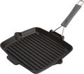 STAUB Grillpfanne 24 x 24 cm Gusspfanne Gemüsepfanne Gusseisen INDUKTION Grill