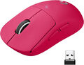 Logitech G Pro X Superlight kabellose Gaming-Maus HERO 25K Sensor - MAGENTA ROSA