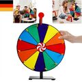 Glücksrad Spielzeug Farbe Rad Lotteriespiele Vermögen Wortspiele Spinning Wheel