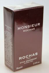 MONSIEUR Rochas 75ml Deodorant Stick Alcohol Free