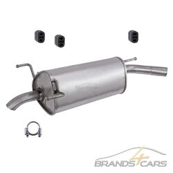 ATEC ENDSCHALLDÄMPFER AUSPUFF SCHALLDÄMPFER FÜR OPEL CORSA C F08 F68 1.0# # # INKL. ALLEN BENÖTIGTEN MONTAGETEILEN # # #