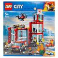 LEGO City Fire Station Bausatz - LEGO Feuerwehr Station LEGO Set Klemmbausteine