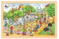 Einlegepuzzle Zoo legespiel Geduldsspiel Puzzel Holzpuzzle Kinderpuzzle Spiel 