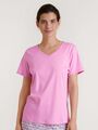 Damen Schlafanzug Oberteil - T-Shirt - Pyjama Top - Nachtwäsche - Lounge Wear