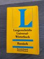 Langenscheidt Universal-Wörterbuch Taschenbuch Reise Schule Deutsch Russisch 