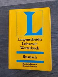 Langenscheidt Universal-Wörterbuch Taschenbuch Reise Schule Deutsch Russisch 