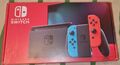 Nintendo Switch Spielkonsole - Neon-Rot/Neon-Blau