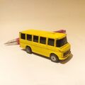 CORGI JUNIORS MERCEDES-BENZ BUS - Vintage Diecast Yellow Schoolbus Toy - g4