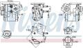 NISSENS 98236 AGR-Ventil für VW Golf V Schrägheck (1K1) POLO (9N) Eos (1F7, 1F8)