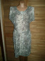 Kleid..Vila..Gr.S/M..Mehrfarbig..Muster..Rundhals..Falten..Kurzarm..Sexy