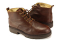 Camel Gr.42,5 Uk.8,5 Herren Halbschuhe Stiefel Boots  Leder Braun TOP  F 98